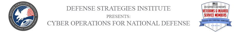 Cyber Security for National Defense Symposium | DEFENSE STRATEGIES INSTITUTE